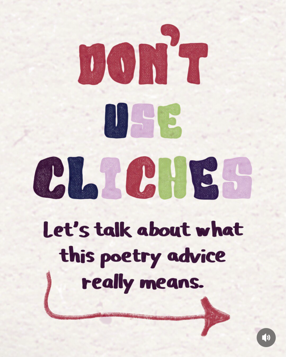 Maggie_Devers_rembrandtscure_do_not_use_cliches. What does this poetry advice really mean?