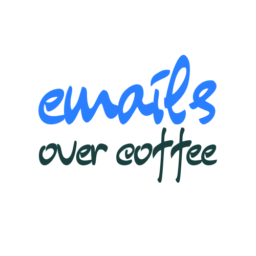 emails over coffee logo
