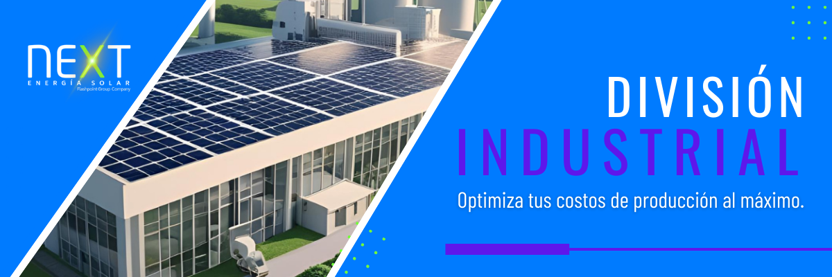 Next - Energía Solar - Soluciones División Industrial