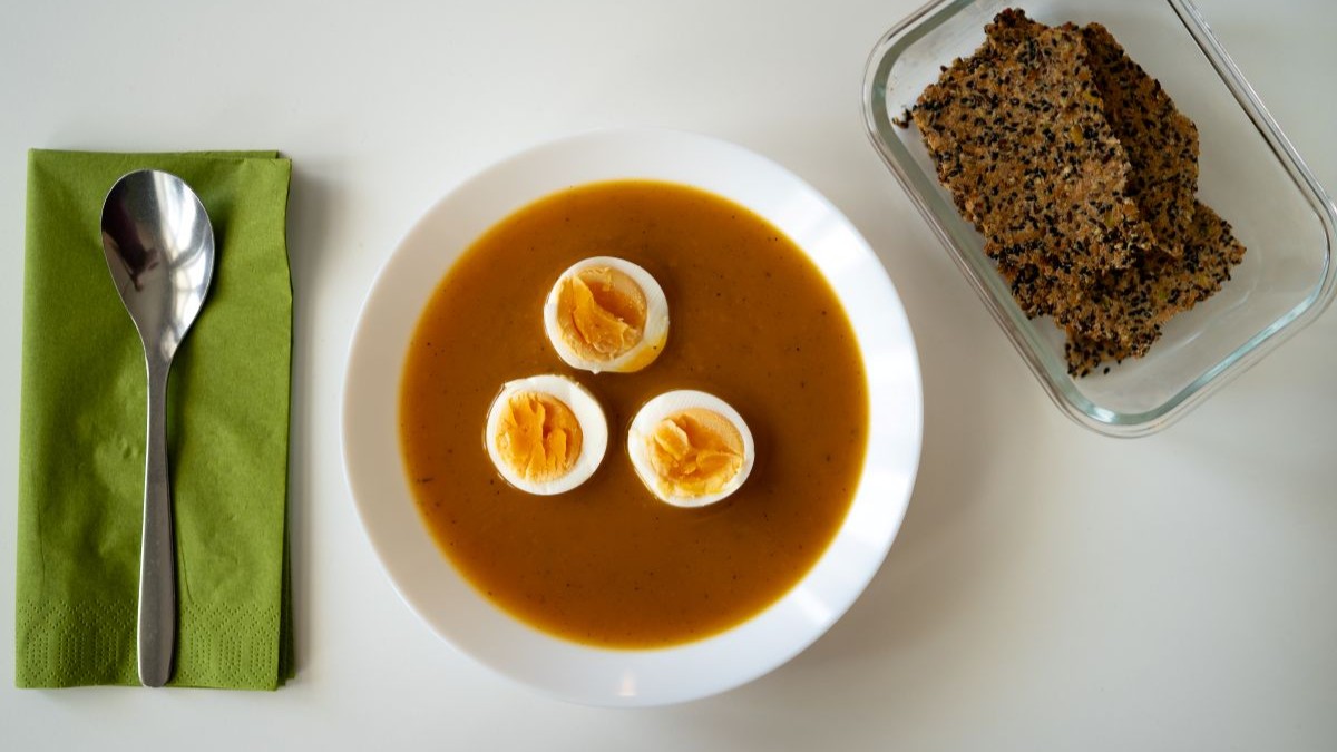 Søtpotetsuppe