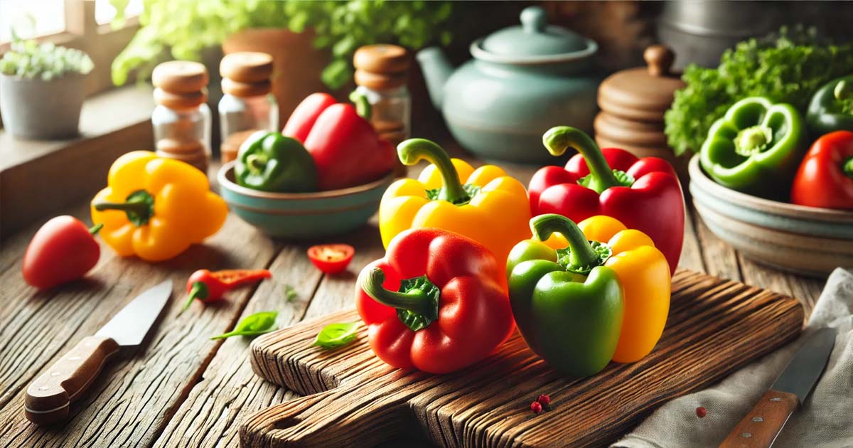 Paprika: Vitaminų bomba imuninei sistemai ir širdies sveikatai