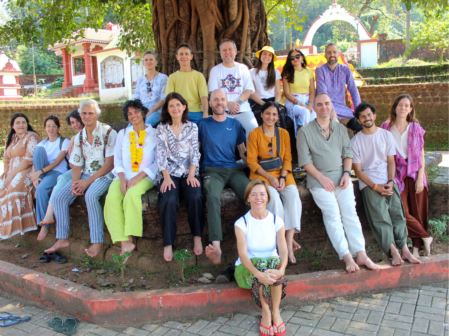 Yogis on the Road — foto dal retreat