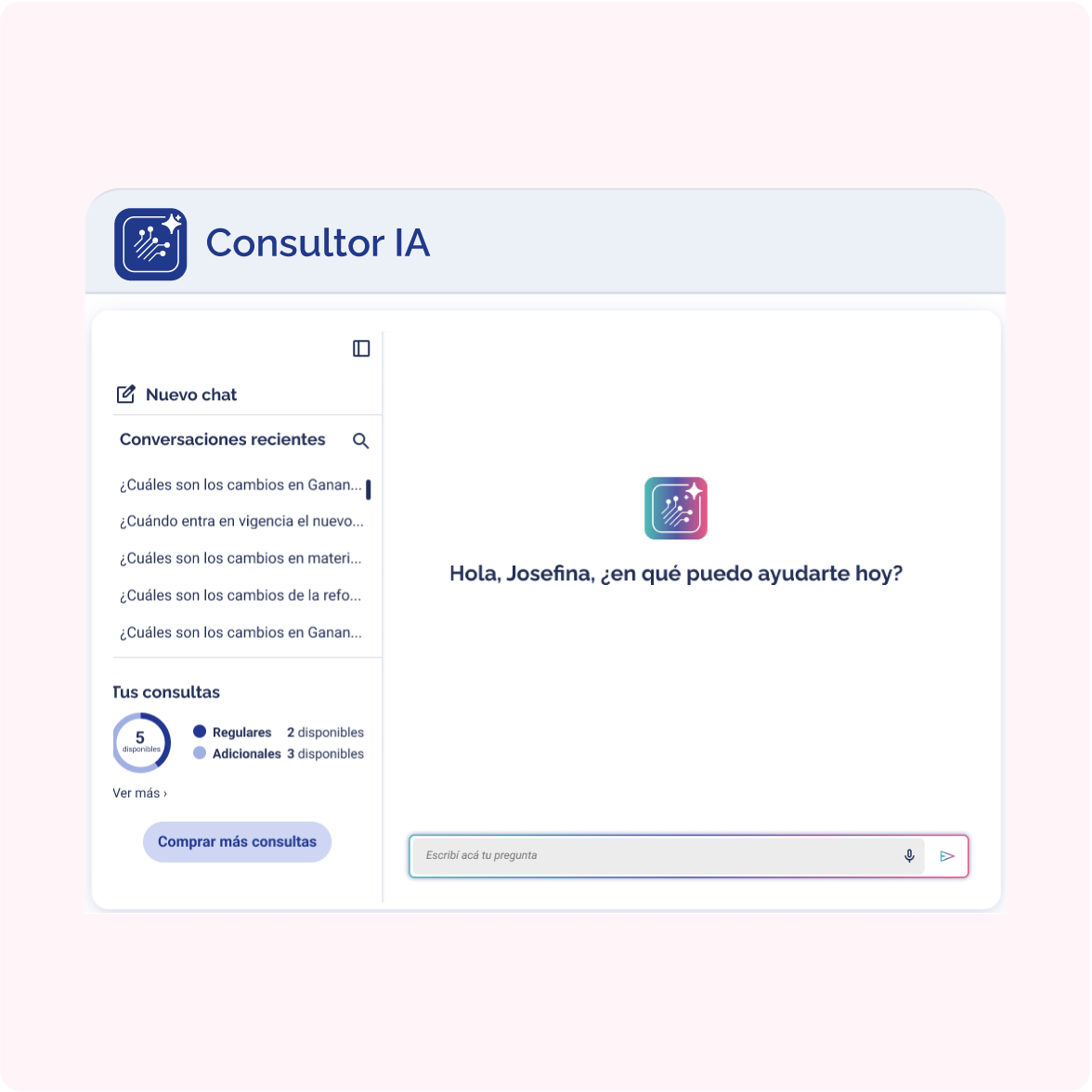 Ejemplo de Chat con Analizador IA