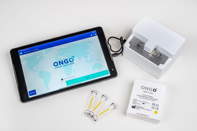 Portable Sperm Analyser unit from www.ongovettech.com - ONGO VISION -