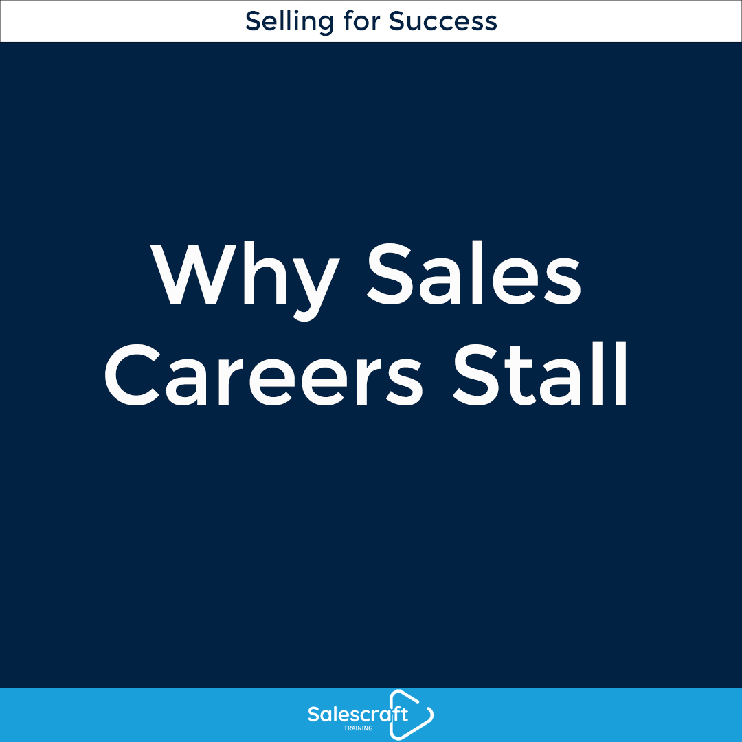 A stressed salesperson suffering from imposter syndrome.