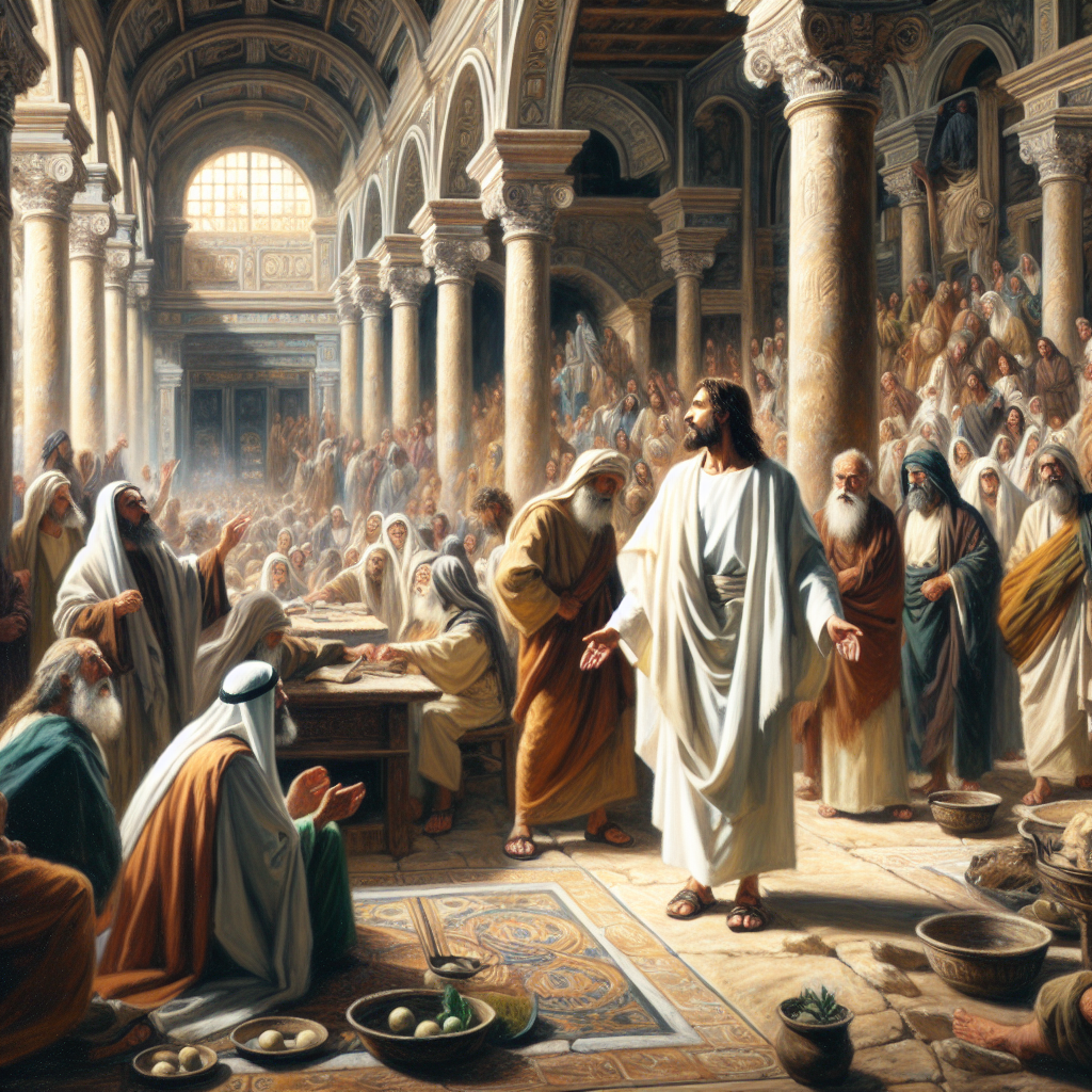 Matthew 21: Jesus Cleanses the Temple: A House of Prayer or Robbers' Den?