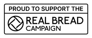 Logo that reads: Proud to Support the Real Bread Campaign