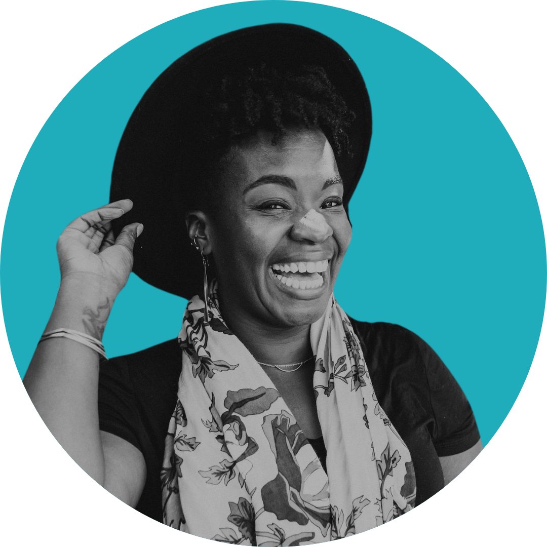 Rashidat — Black life coach and lifestyle strategist — smiling warmly in professional headshot. Expert in mindset coaching for ambitious women, entrepreneurs, and strong Black women stepping into their soft girl era.