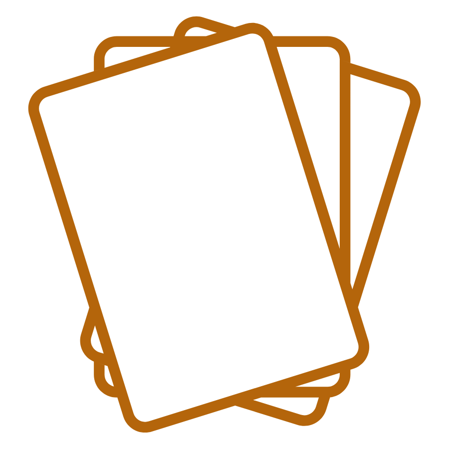 Icon illustration of The Ìsimi Activities Deck — 140 rest-focused self-care activities for Black women, designed to inspire intentional rest, soft life living, and emotional wellbeing.