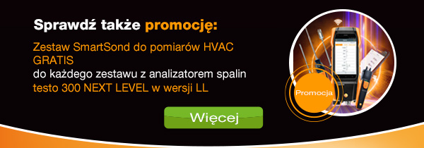 Zestawy z analizatorem spalin testo 300 NEXT LEVEL