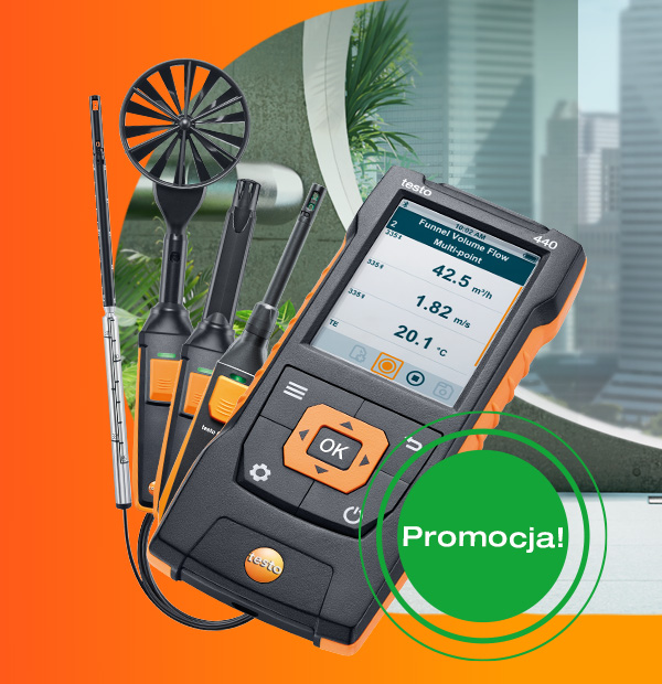 Miernik wielofunkcyjny testo 440 w zestawach promocyjnych