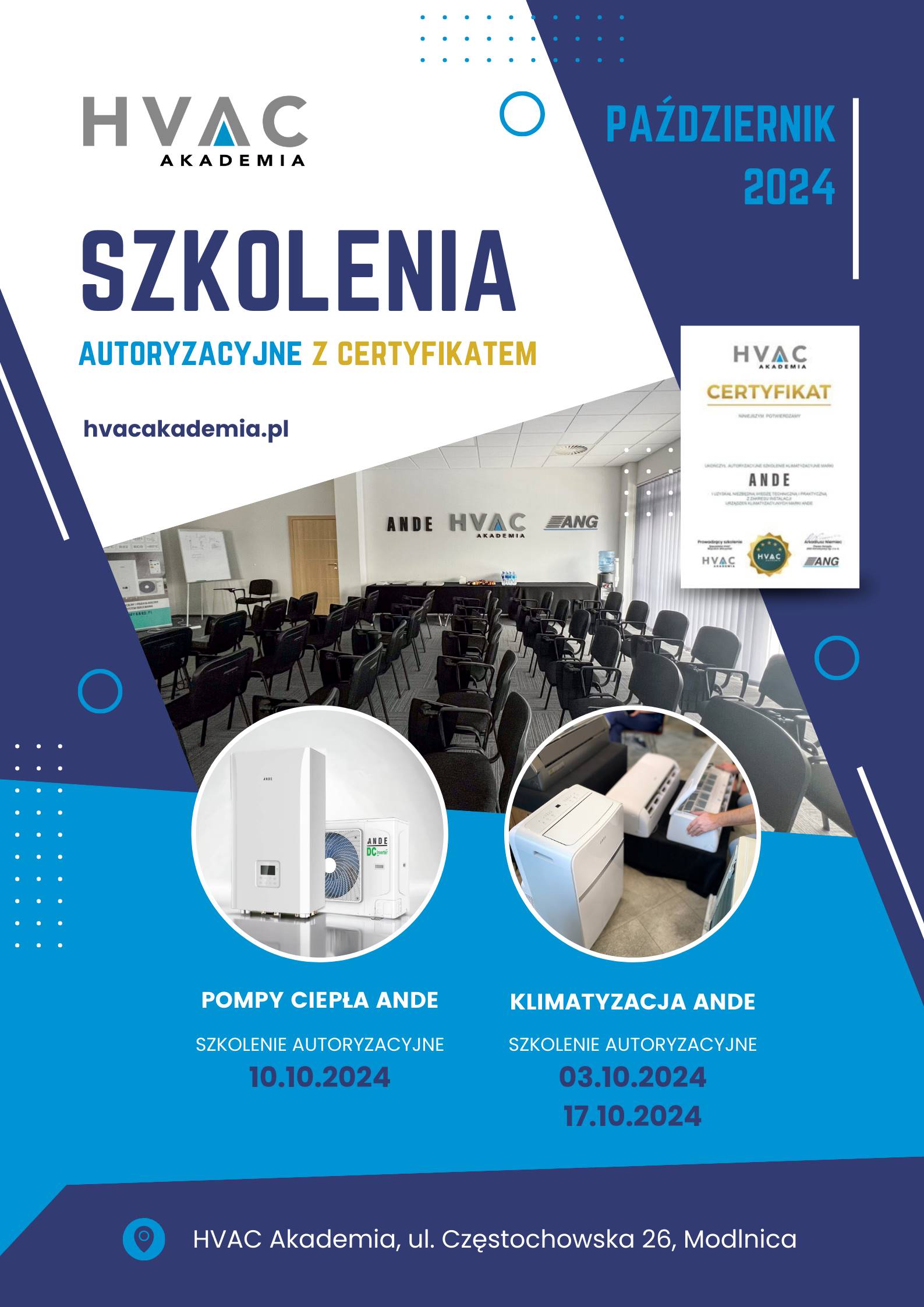 SZKOLENIA AUTORYZACYJNE Z CERTYFIKATEM!