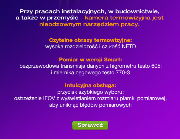 Kamera termowizyjna nieodzownym narz�dziem pracy