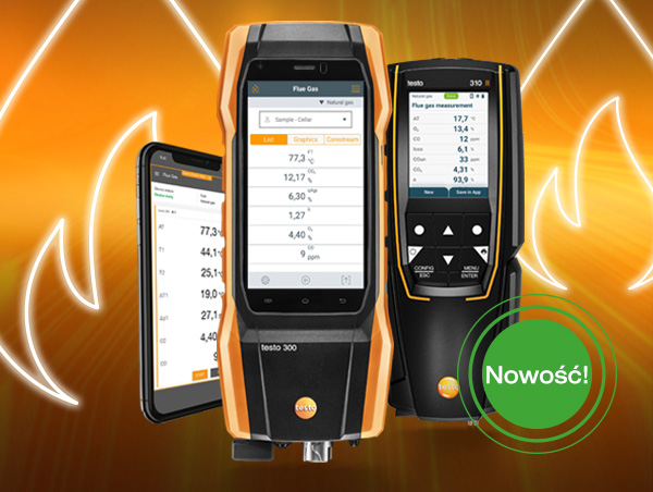 Analizator spalin testo 310 II EN