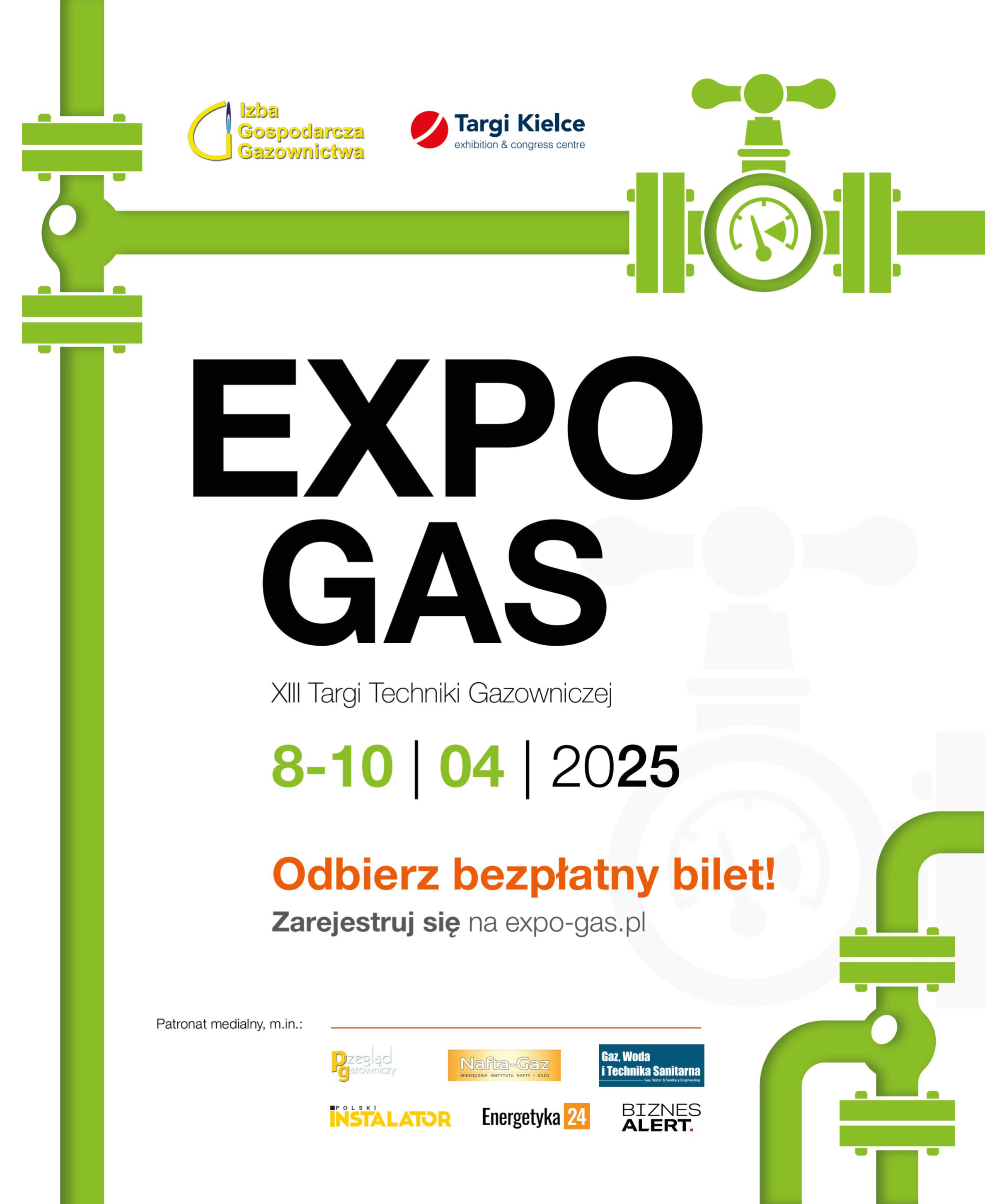 XIII Targi Techniki Gazowniczej EXPO-GAS