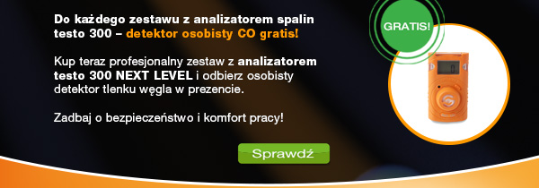 Detektor osobity CO