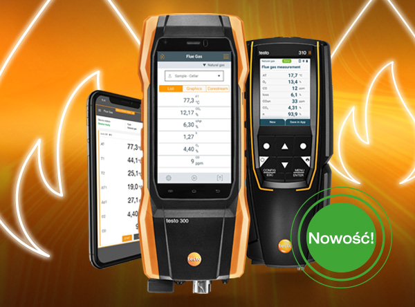 Analizator spalin testo 310 II EN