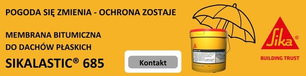 Membrana bitumiczna do dachów płaskich