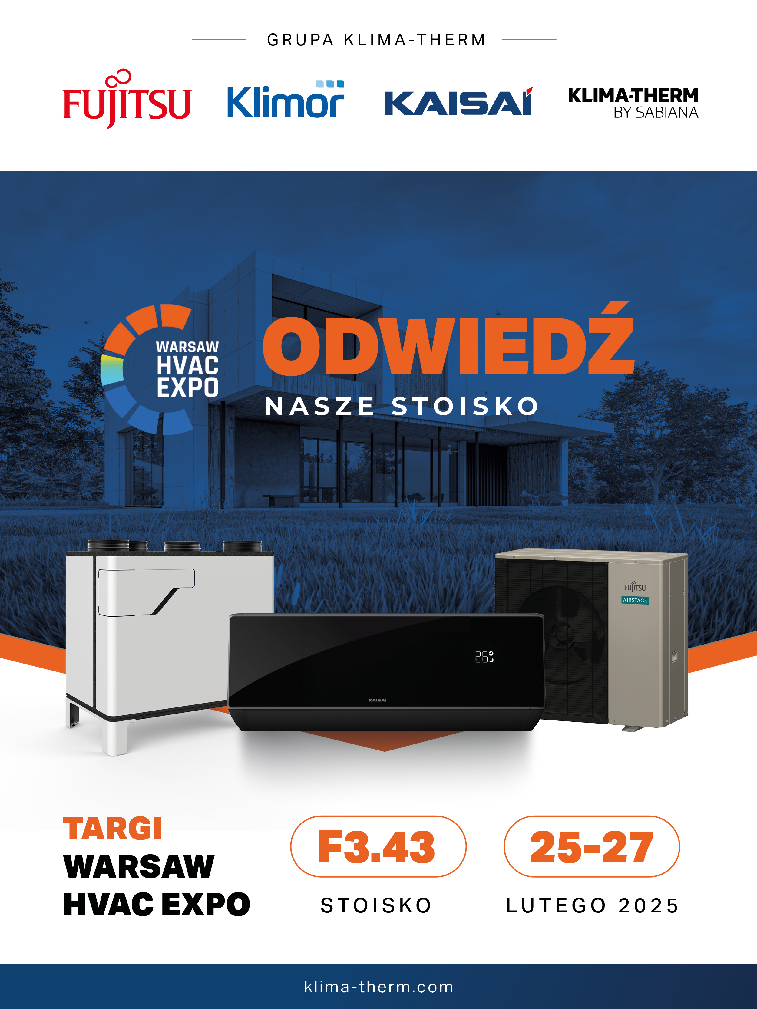 Grupa Klima-Therm na targach Warsaw HVAC Expo