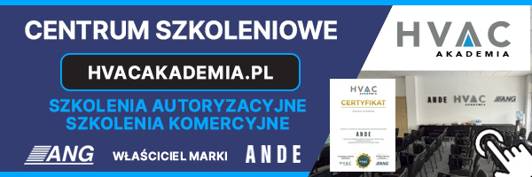 Szkolenia autoryzacyjne z klimatyzacją ANDE w HVAC Akademii marki ANG Klimatyzacja!