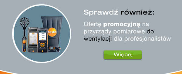 Przyrzady pomiarowe do wentylacji dla profesjonalistow