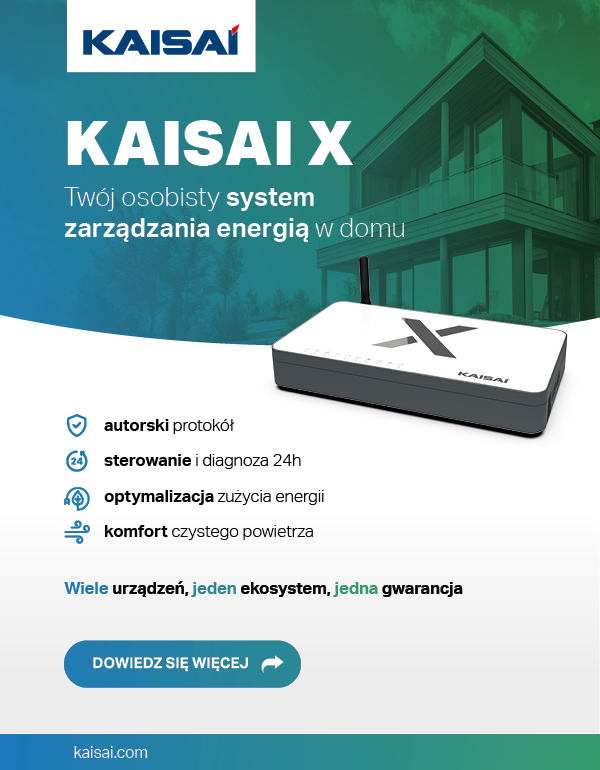 KAISAI SPECJALNA OFERTA NA POMPY CIEPLA KAISAI TYLKO DO 30.09.2024! SPRAWDŹ ◄◄◄ W SUPER PROMOCJI AŻ 12 MODELI R32 MONOBLOK I SPLIT CENNIK & ZAMÓWIENIA: HANDLOWY@KAISAL.COM WWW.KAISAI.COM