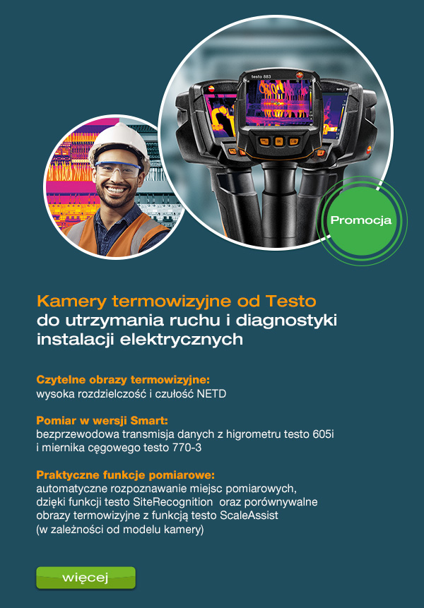 Kamery termowizyjna testo 883