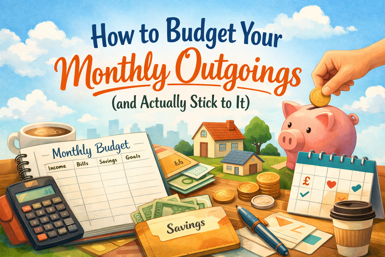 How to Budget Your Monthly Outgoings (and Actually Stick to It)