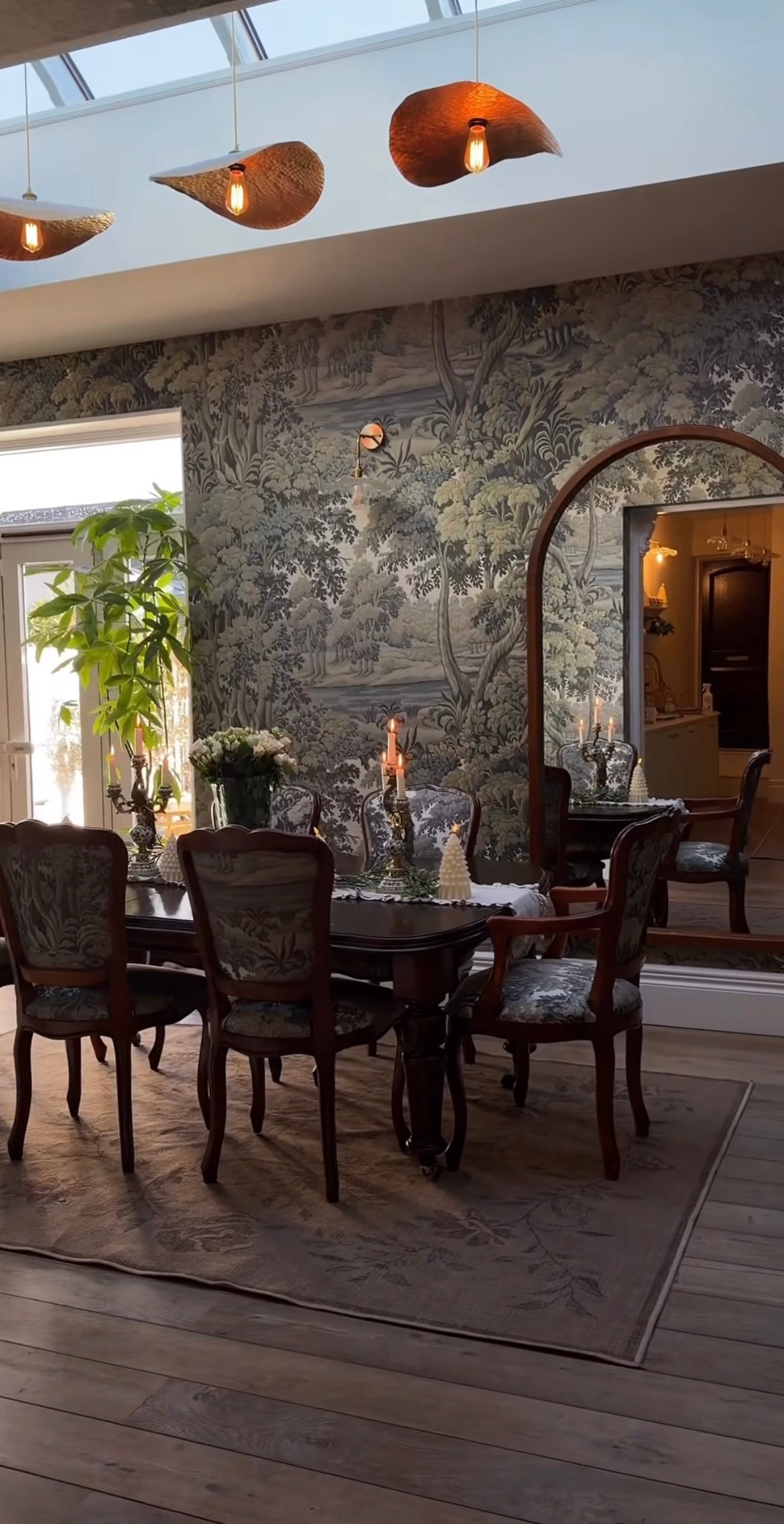 How Wallpapering All Four Walls Can Completely Transform Your Space