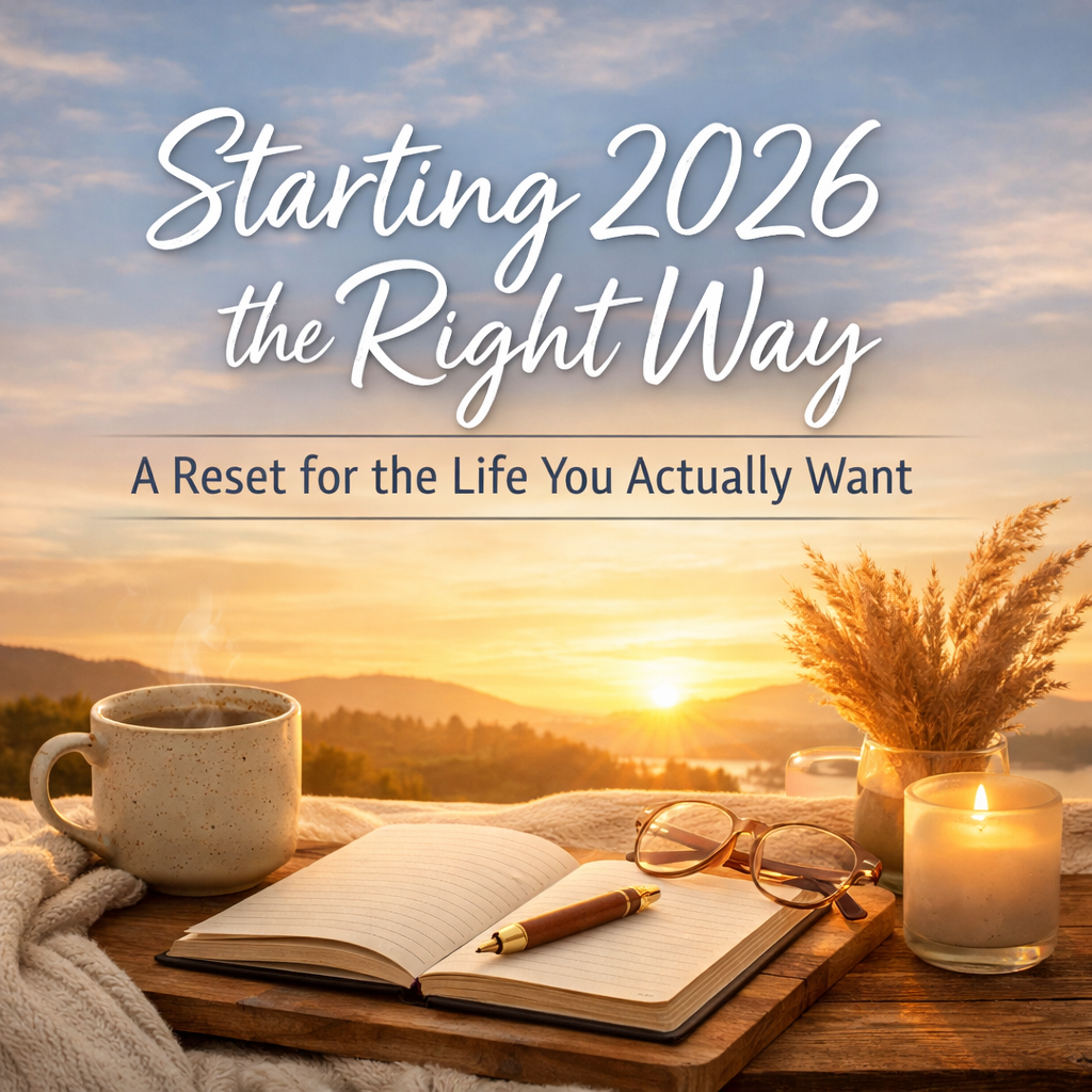 Starting 2026 the Right Way A Reset for the Life You Actually Want