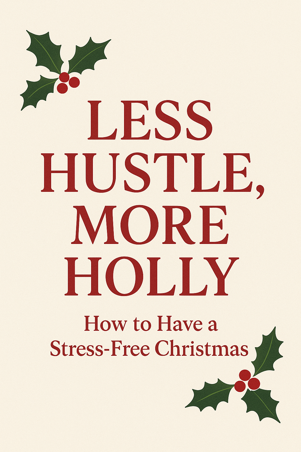 Less Hustle, More Holly: How to Have a Stress-Free Christmas