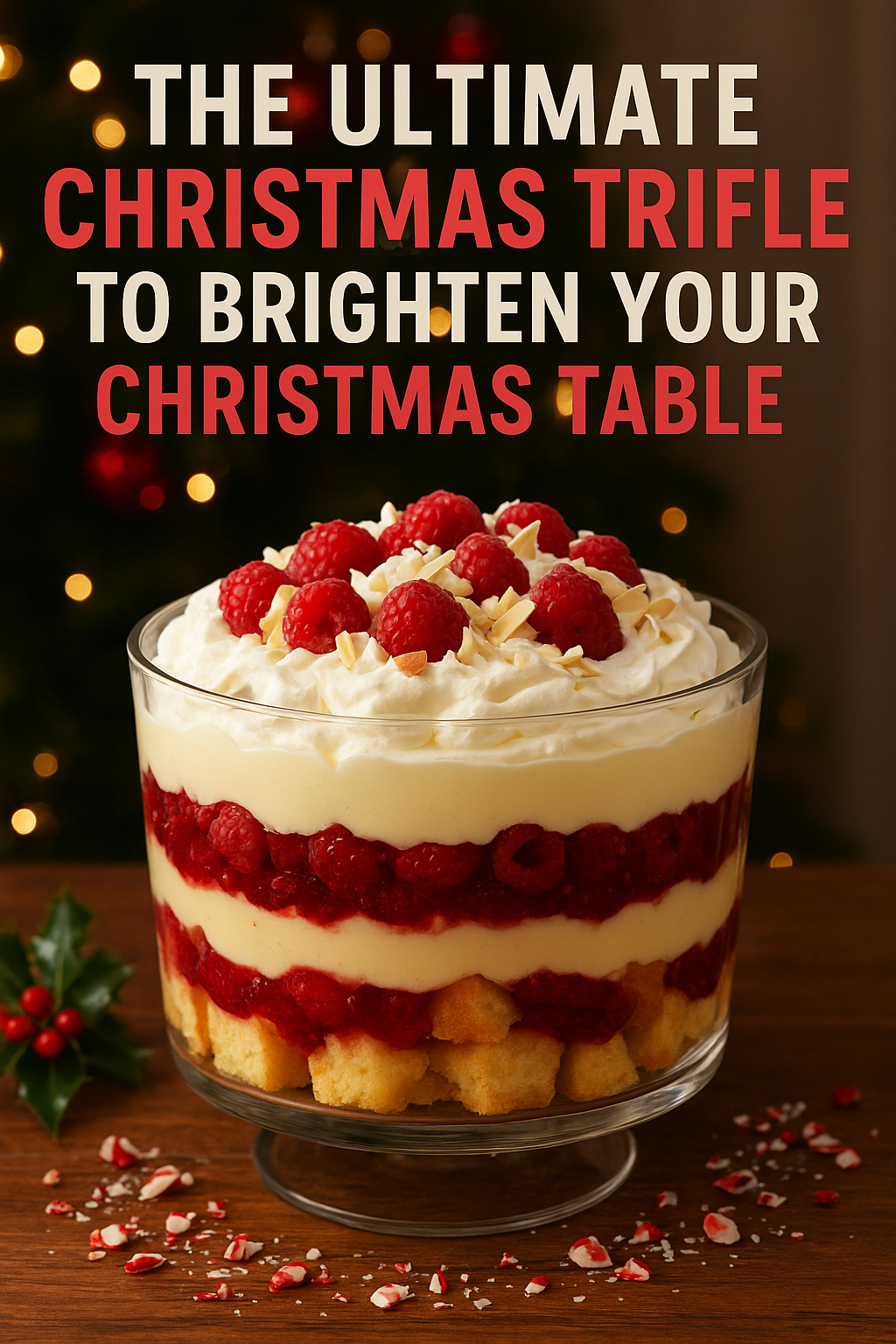The Ultimate Christmas Trifle to Brighten Your Christmas Table