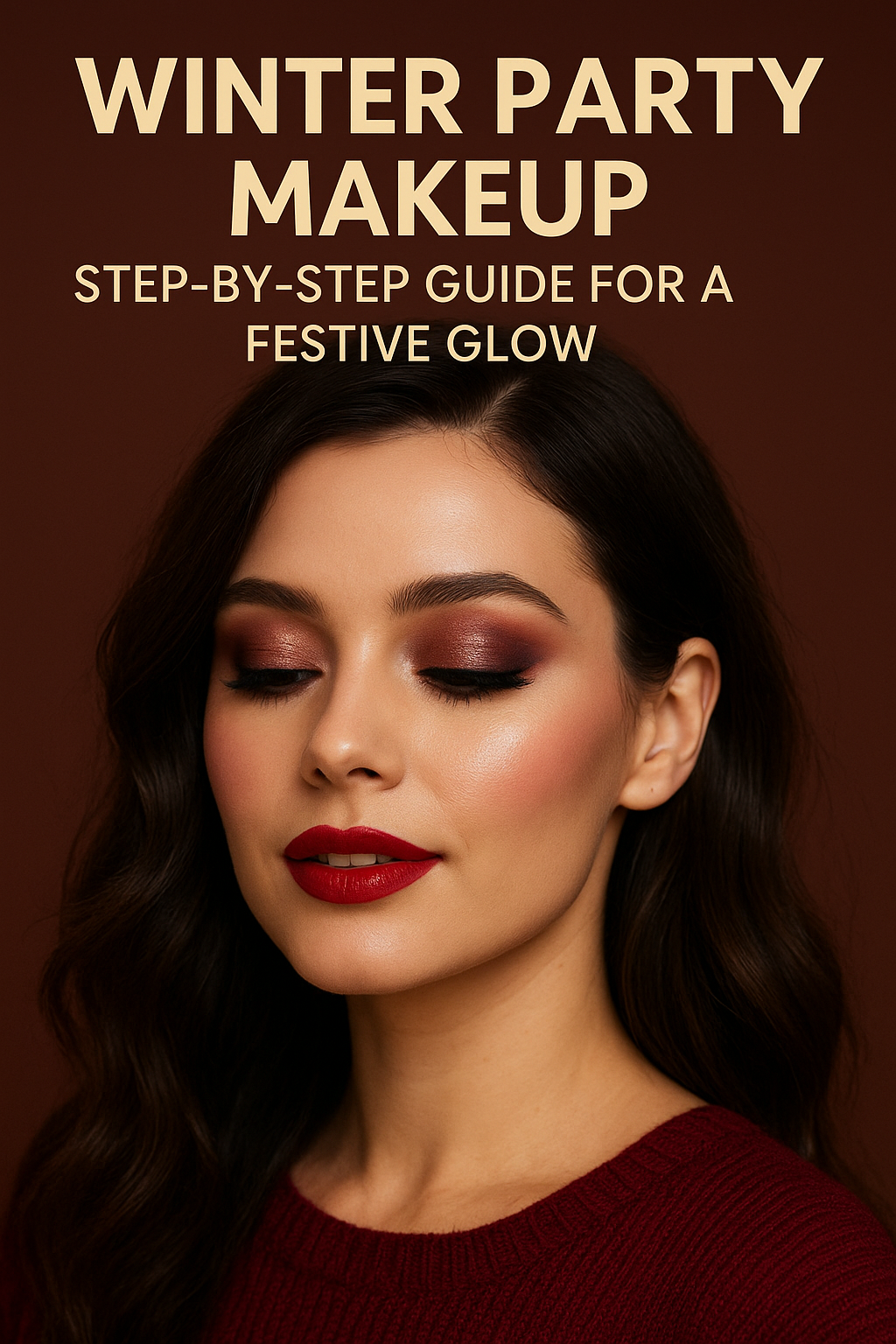 Winter Party Makeup: Step-by-Step Guide for a Festive Glow
