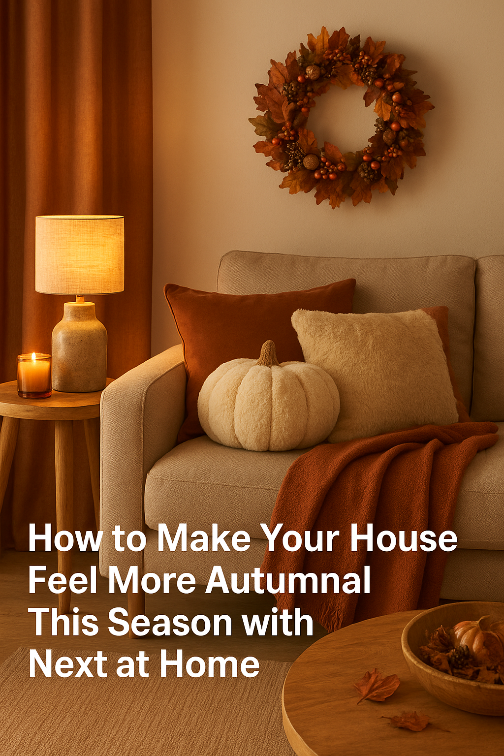 How to Make Your House Feel More Autumnal This Season with Next at Home