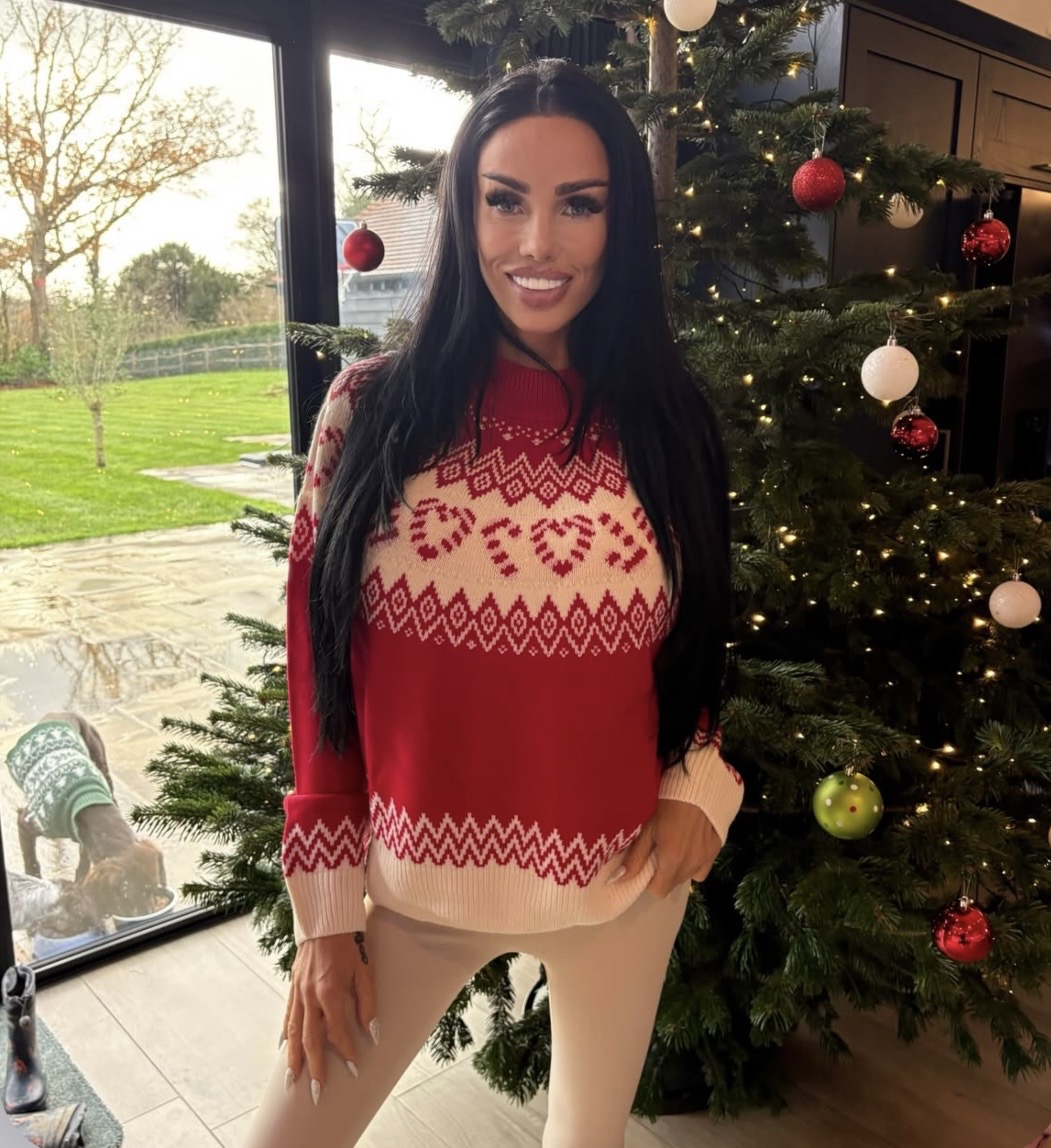 Katie Price ft. Mhina Embrace the Spirit of the Season with “This Christmas”