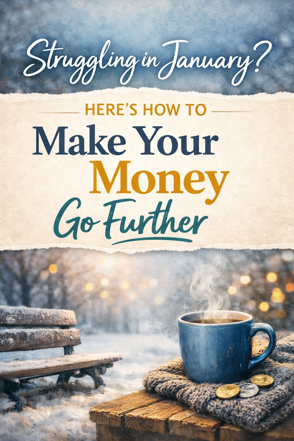 Struggling in January? Here’s How to Make Your Money Go Further