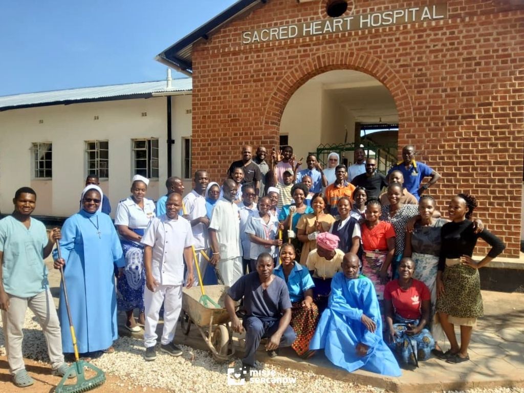 Szpital w Zambii