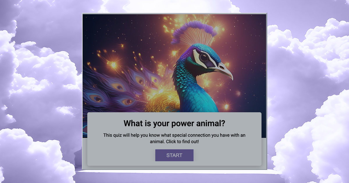 Quiz✨Who is your Power Animal 🌟🦋