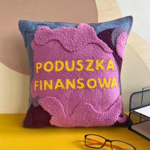 poduszka dekoracyjna Finansowa