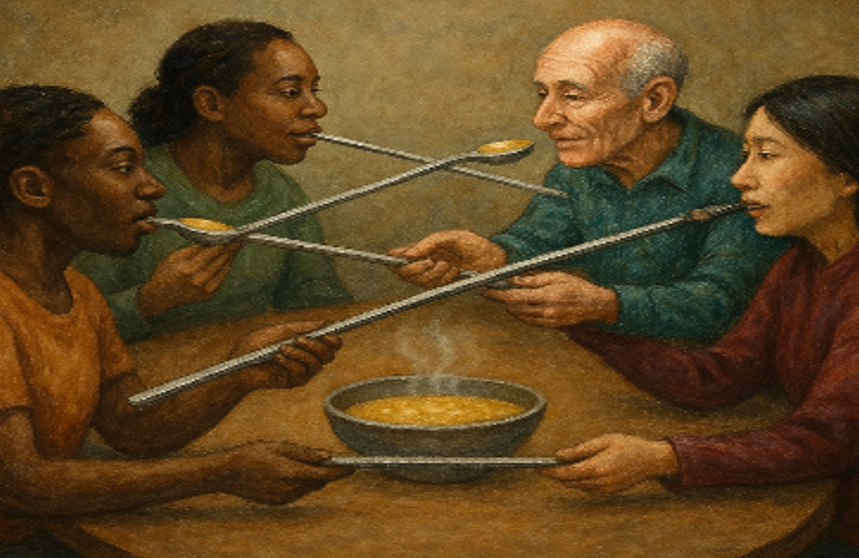 The Allegory of Long Spoons