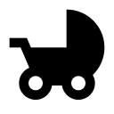 Baby Stroller Icon