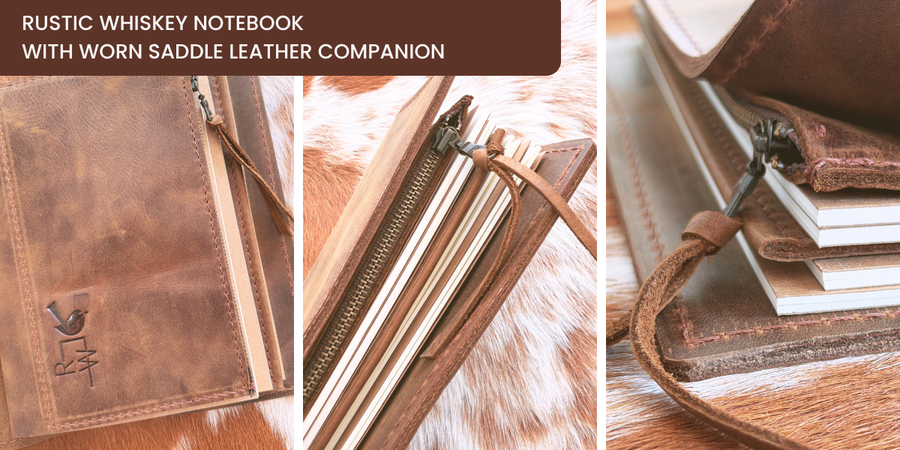 The Curator's Companion Bundle: Curator notebook paired with a Leather Companion