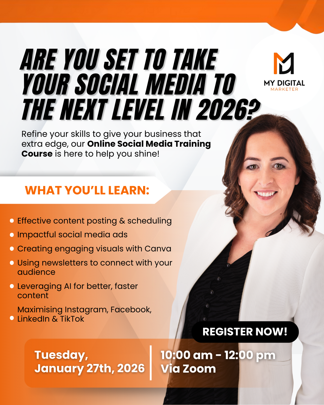 4 week social media training 