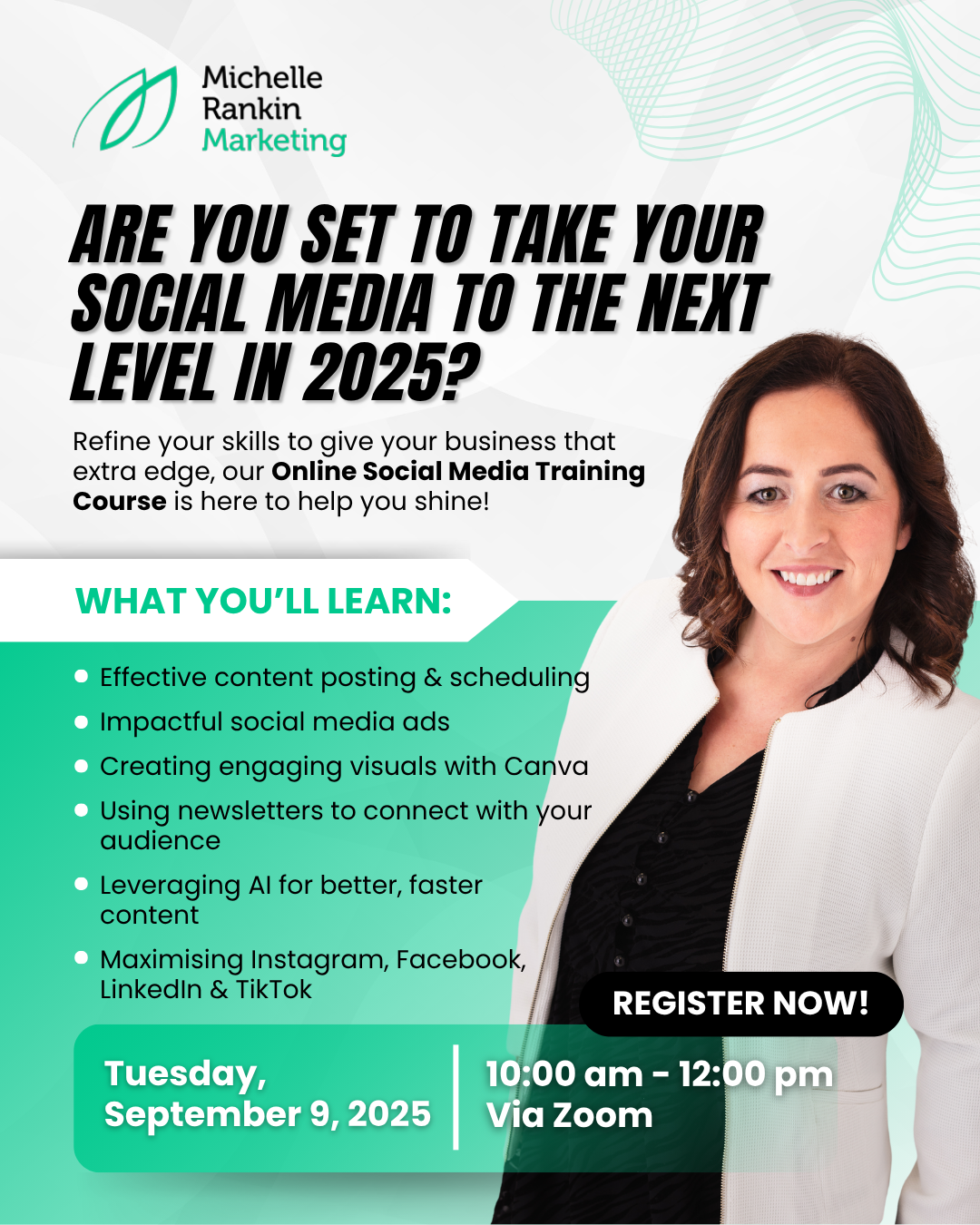 4 week social media training