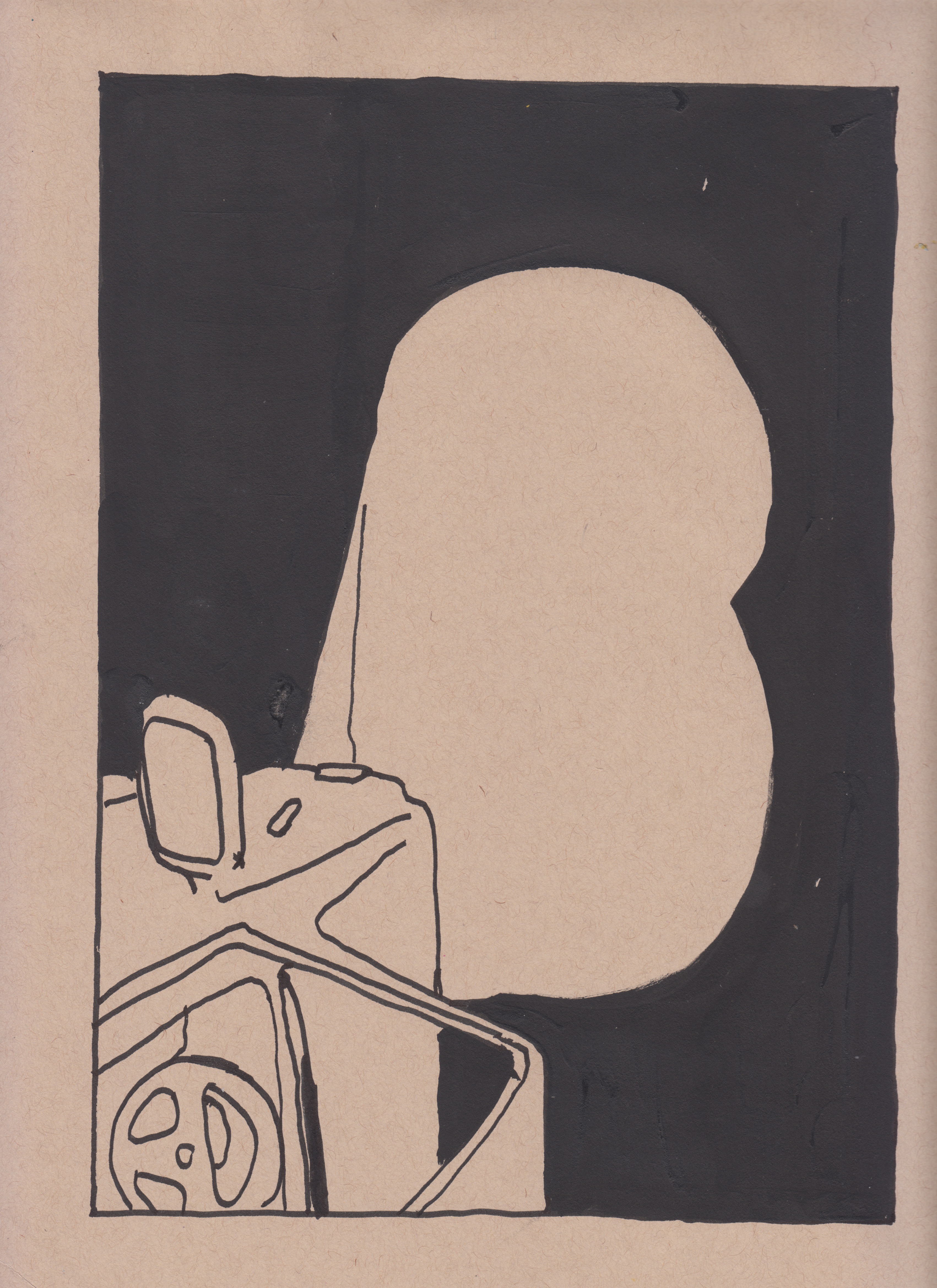Lennart Heiner Untitled, 2025  Marker on paper 22,9 cm x 30,5 cm  Serie of 100 drawings