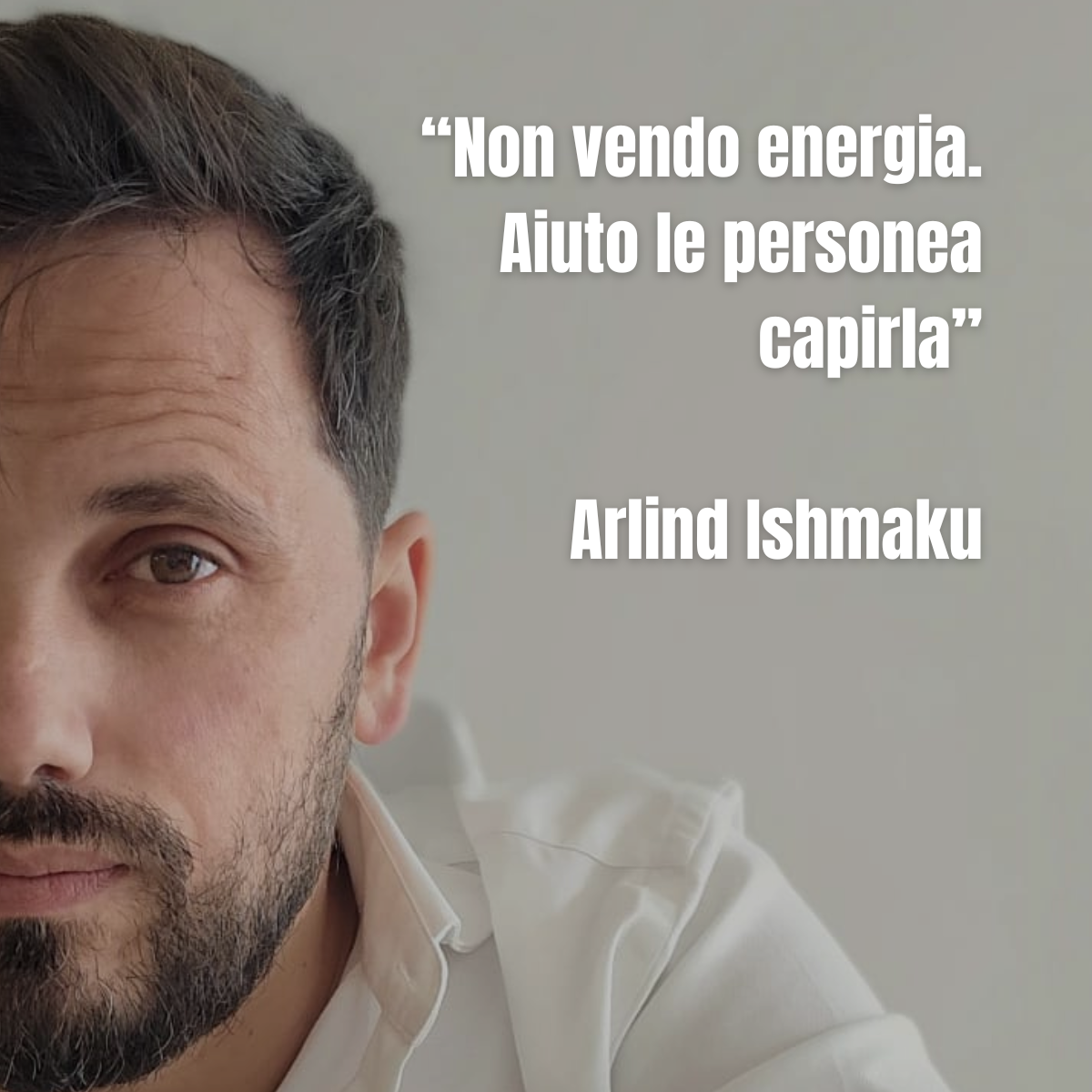 Da Scutari a Treviso: perché aiuto le PMI a capire le bollette