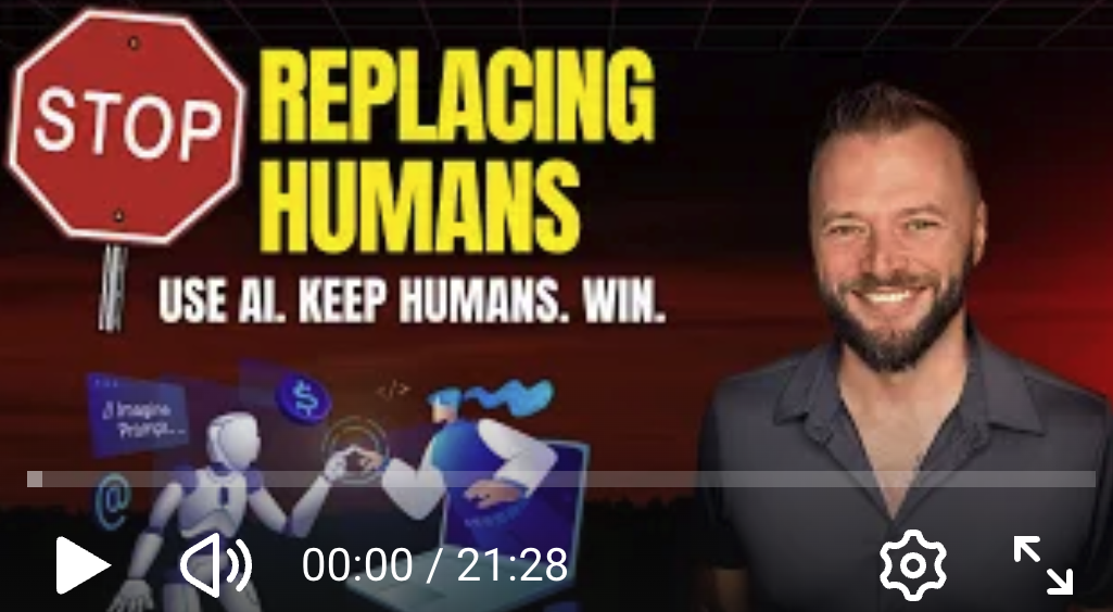 Watch: Stop Replacing Humans with Josh Thomas of VAiQ