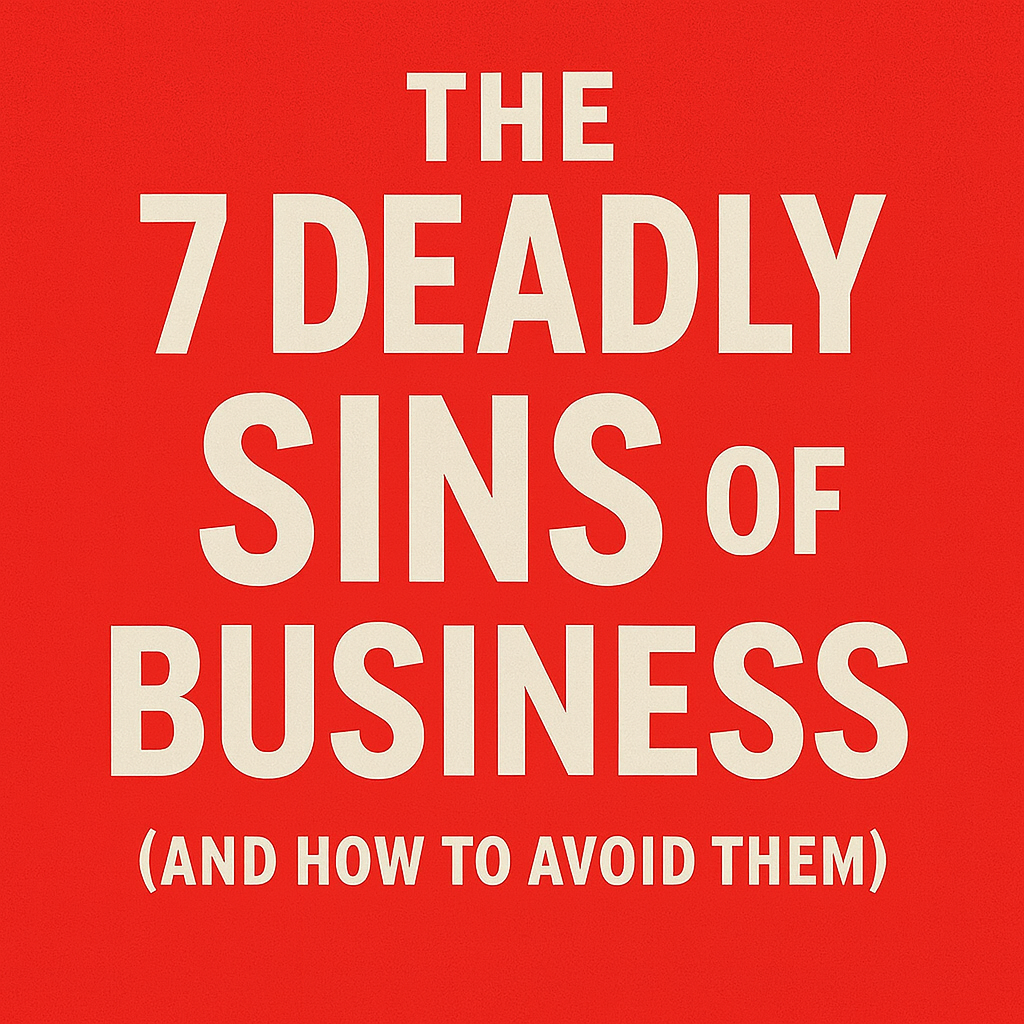 The 7 Deadly Sins of Business (And How To Avoid Them)