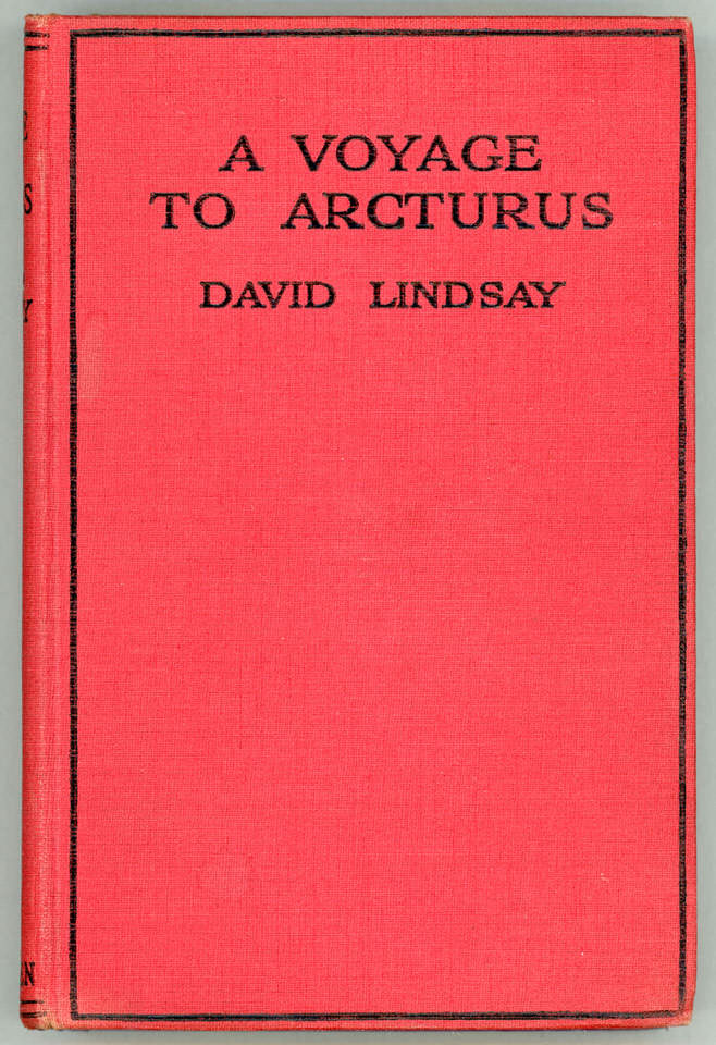 a voyage to arcturus red book cover