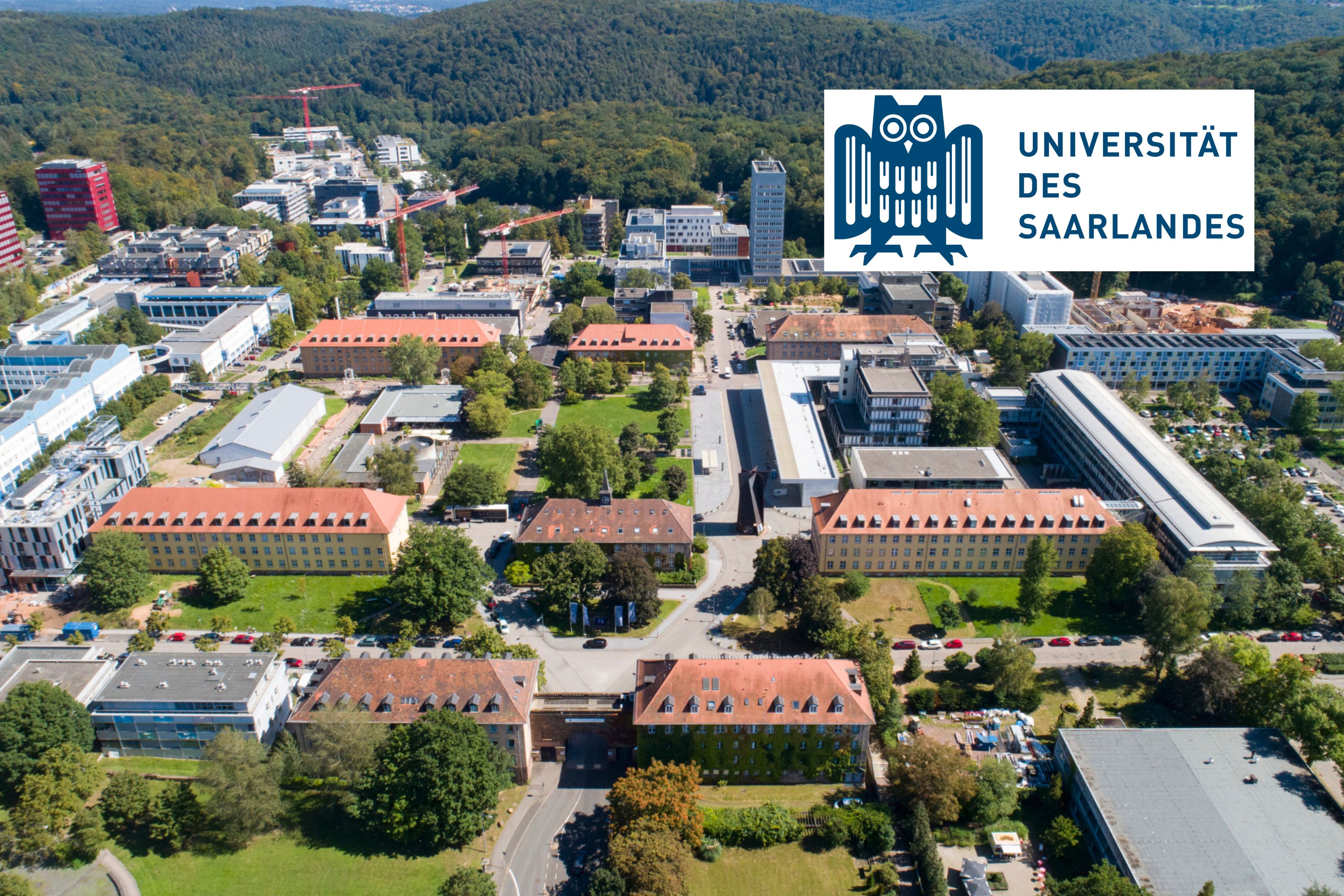 Campus der Universität des Saarlandes